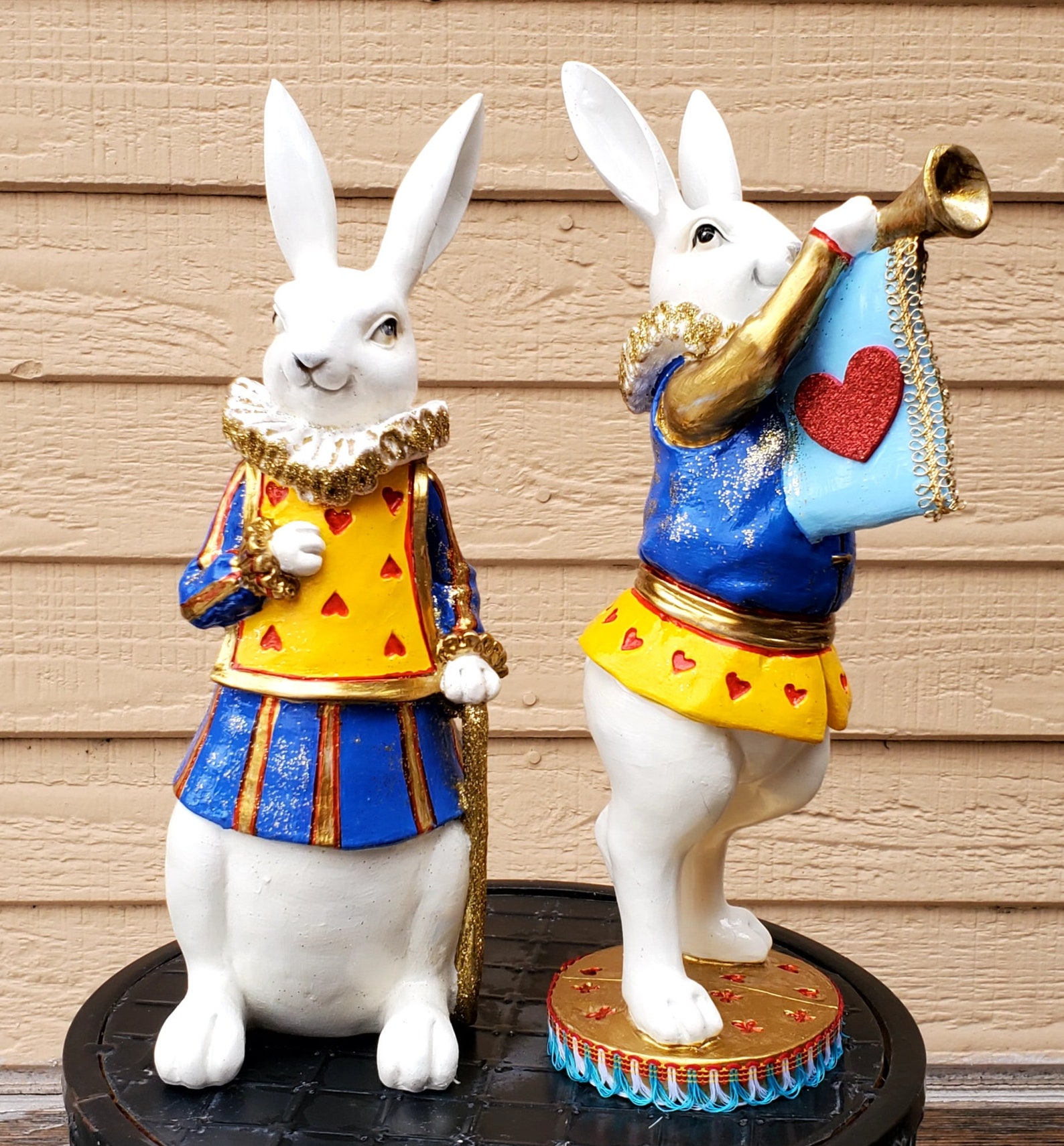 White Rabbit Figurine
