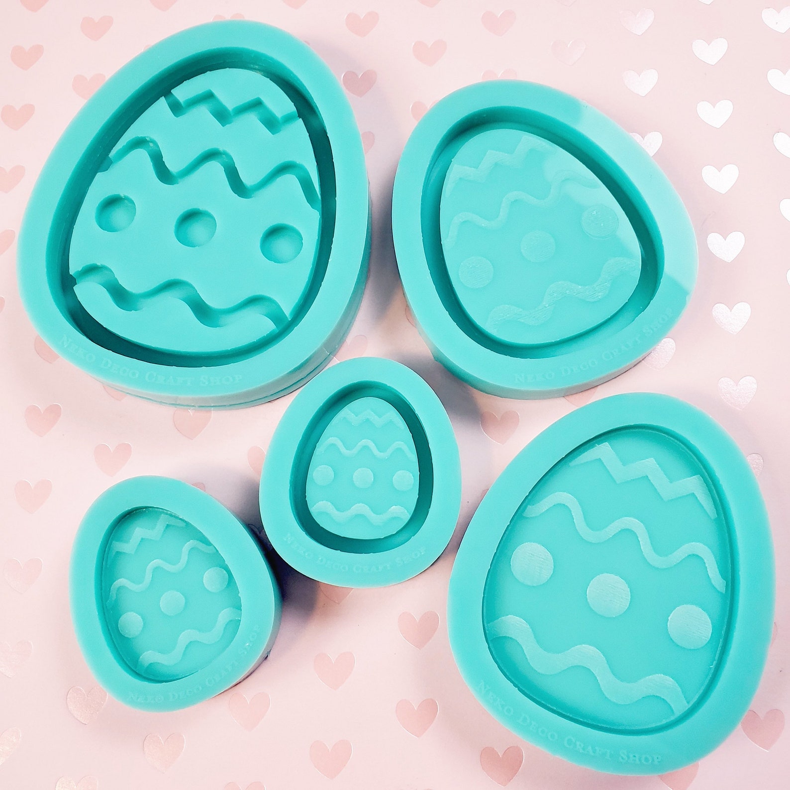 Easter Egg Silicone Mold Etsy