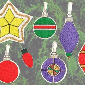 Ornaments!  Machine Embroidery Designs