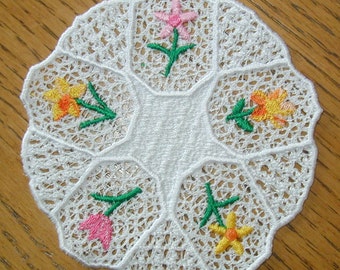Spring Lace Machine Embroidery Designs