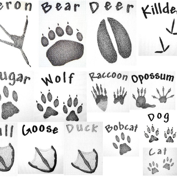 Animal Tracks - Etsy