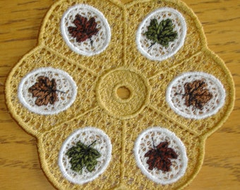 Fall Lace Machine Embroidery Designs