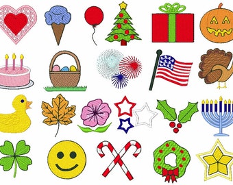 Mini Motif Machine Embroidery Designs