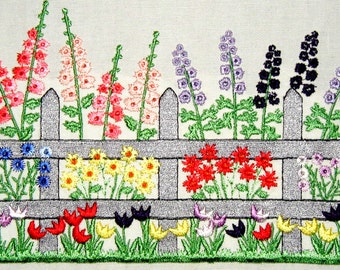 In the Garden Large Machine Embroidery Designs