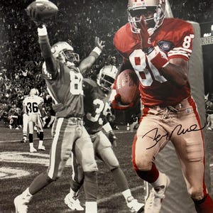 Jerry Rice Signed San Francisco 49ers 127TD Record 16x20 Photo Rice HOLO