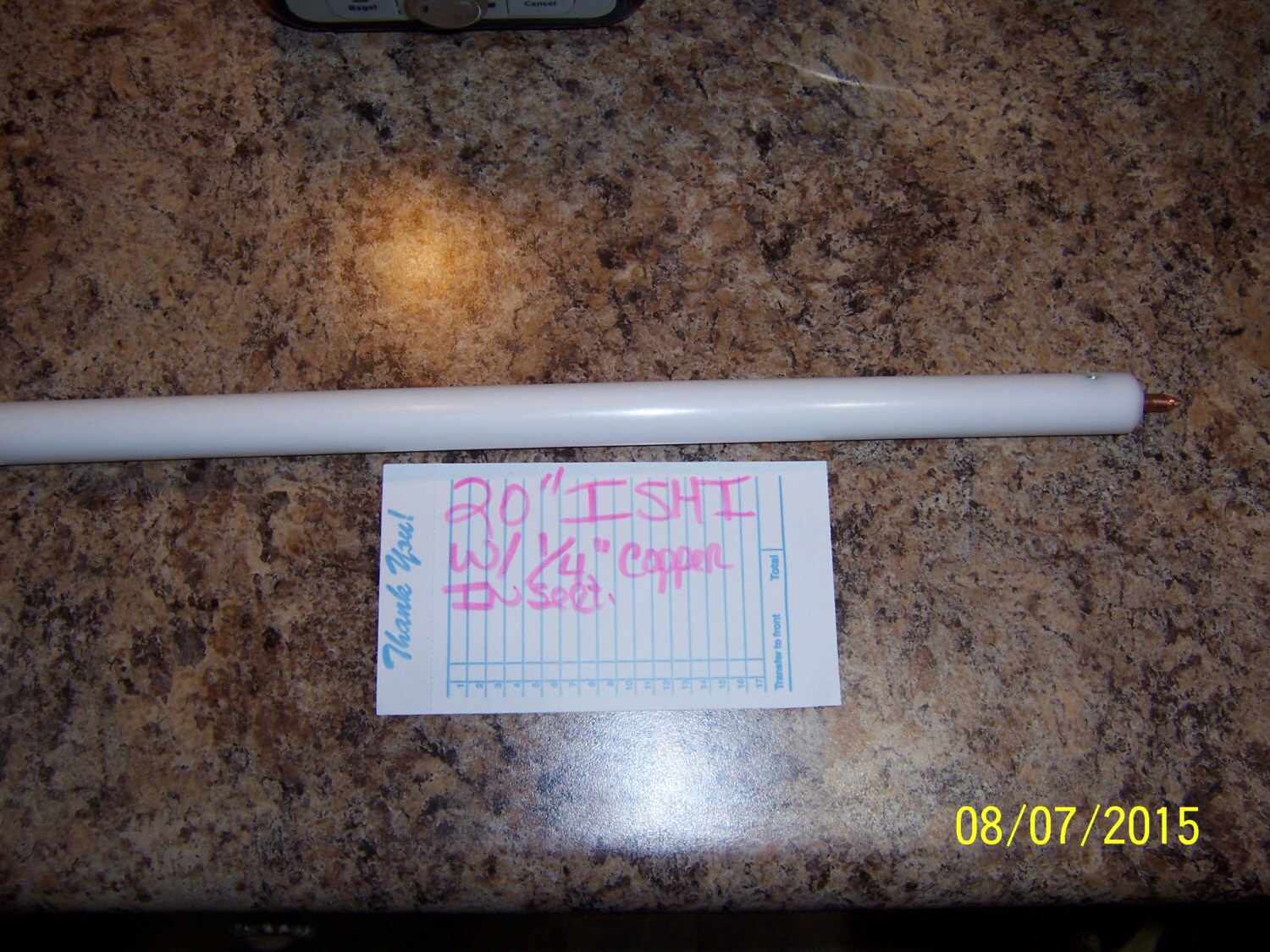 ISHI STICK Flaker 20 Delrin Rod Etsy