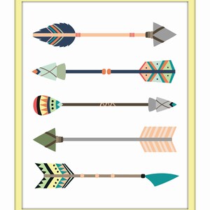 Tribal Themed Nursery - Tribal Arrows Print - Tribal Nursery - Wild and ...
