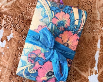 Art Nouveau Inspired Junk Journal – A Colorful Vintage-Style Journal for Writing & Creativity
