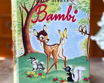 Repurposed Little Golden Book Junk Journal, Handmade Journal