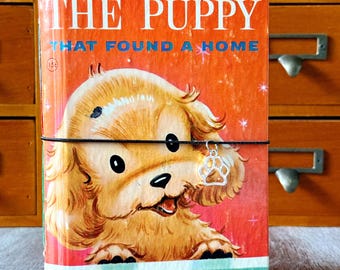 Vintage Puppy That Found a Home Junk Journal