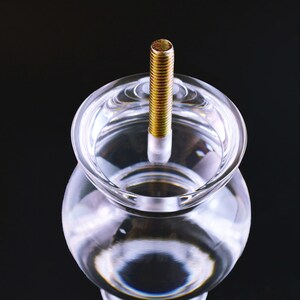 4.7 pulgadas de patas de muebles de acrílico 4PCS Pirámide | Etsy