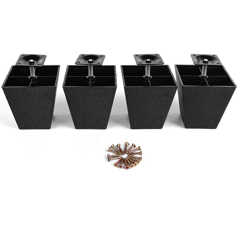 Sofa Legs Square Tapered Plastic Couch Legs Replacement Etsy