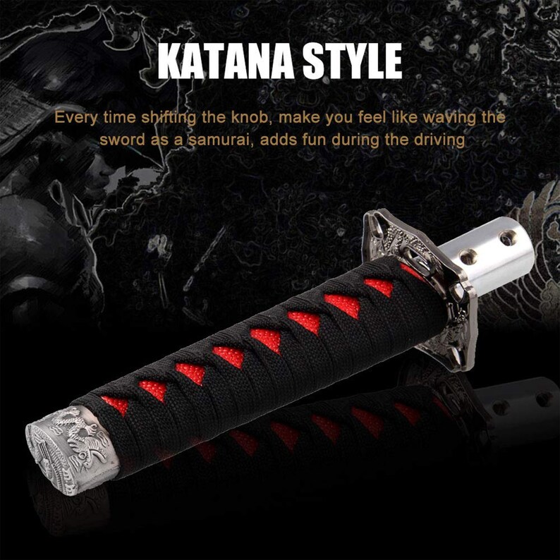 Katana Shift Knob Samurai Sword Gear Shifter with 4 Adapters Etsy
