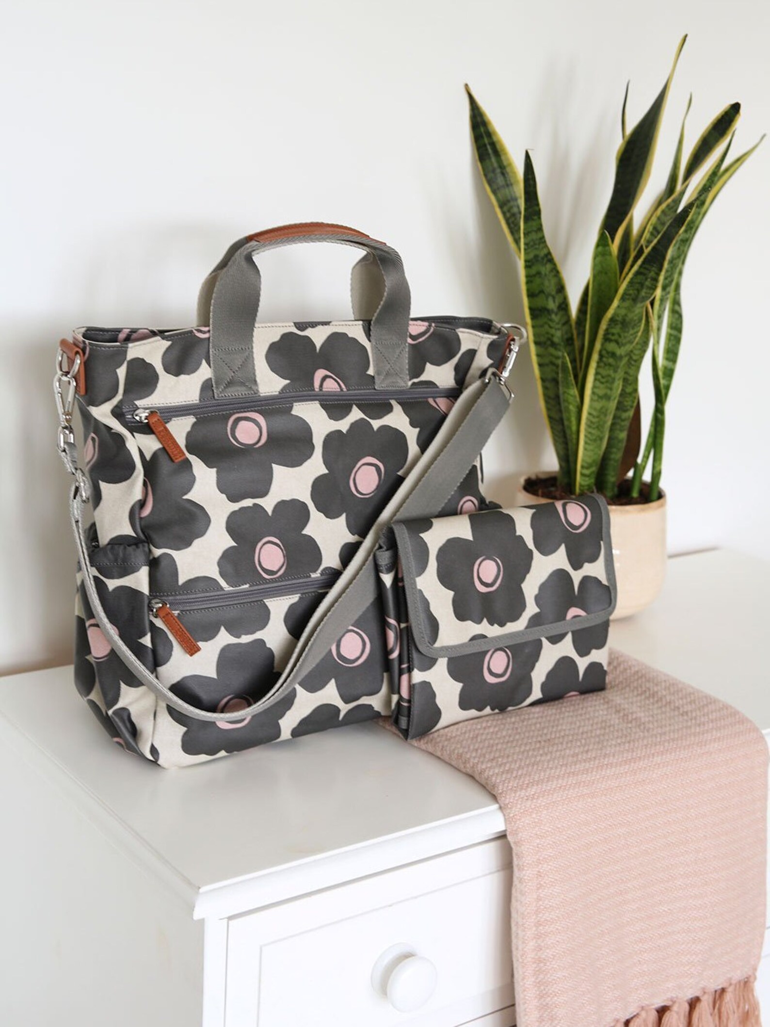 Fleur Twin Changing Bag Etsy