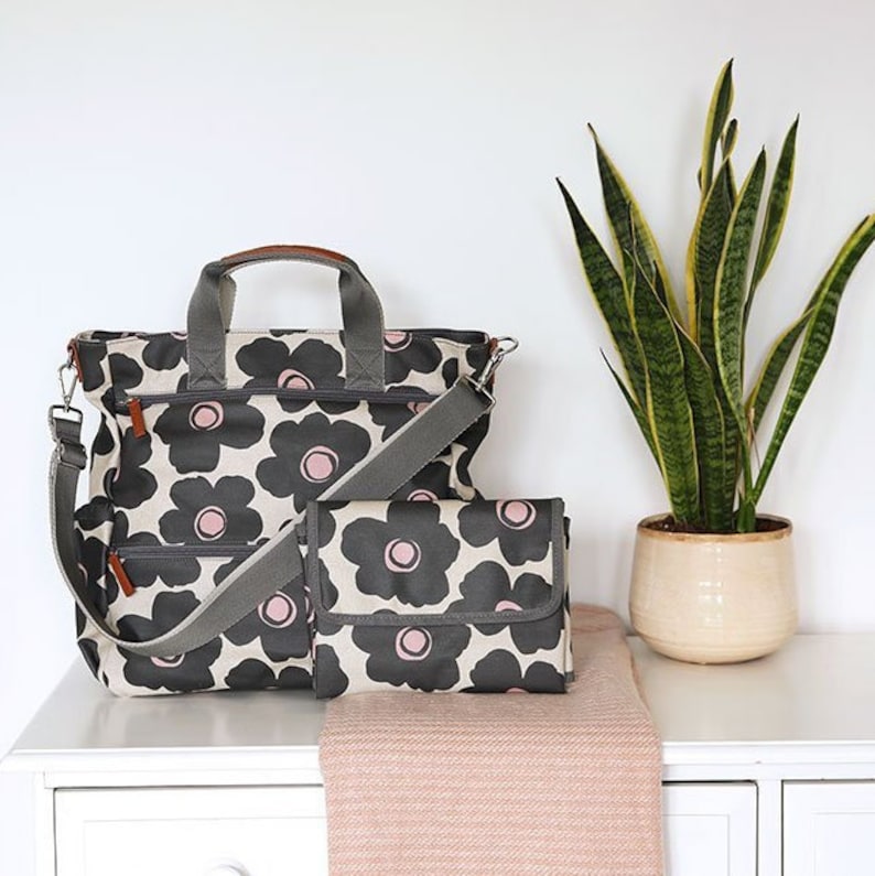 Fleur Twin Changing Bag Etsy