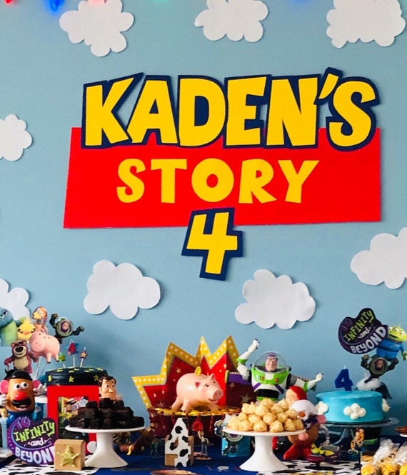 Toy Story Inspired Backdrop Toy Story Background Etsy
