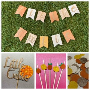 Little Cutie Party Pack - Baby Shower Little Cutie