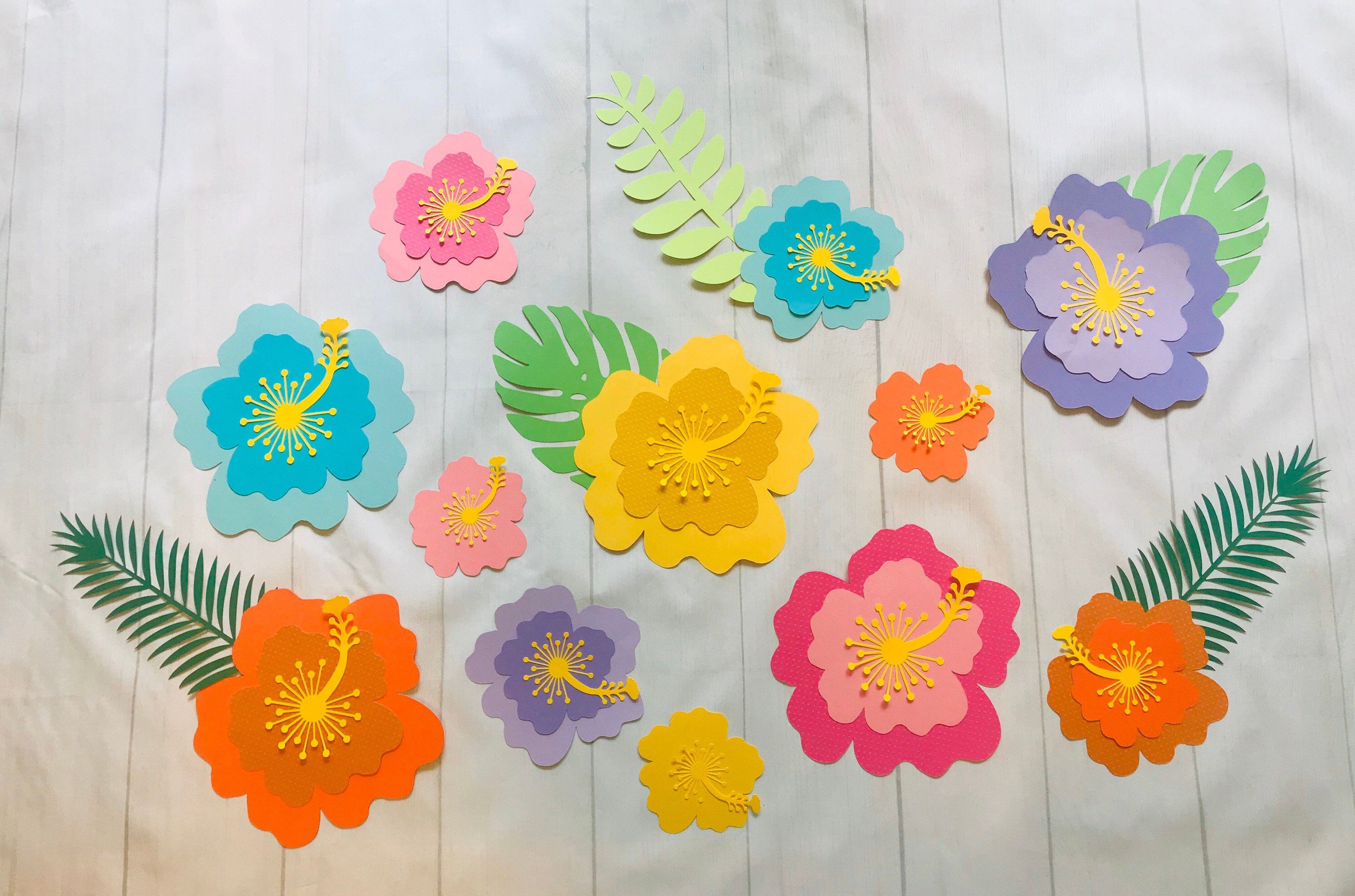 Luau Flowers - Etsy