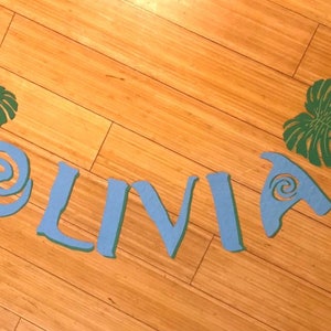 Luau birthday banner, Hawaiian party banner, Hibiscus birthday banner, tropical banner, tiki birthday banner, Hawaiian birthday, aloha party image 3