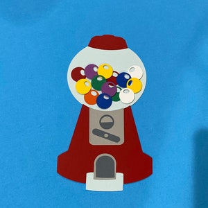 Gumball Machine Cutouts Die cuts