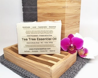 Tea Tree Oil - Shea Butter & Jojoba Soap