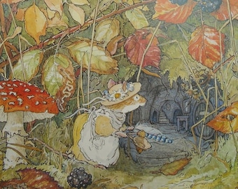 Royal Doulton Brambly Hedge 1996,1997,1998,1999 Year Plate - 1st