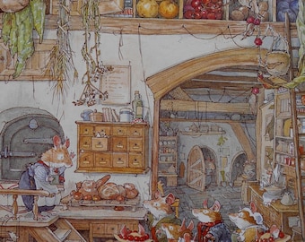 Brambly Hedge - 2026 Wall Calendar - Etsy 日本