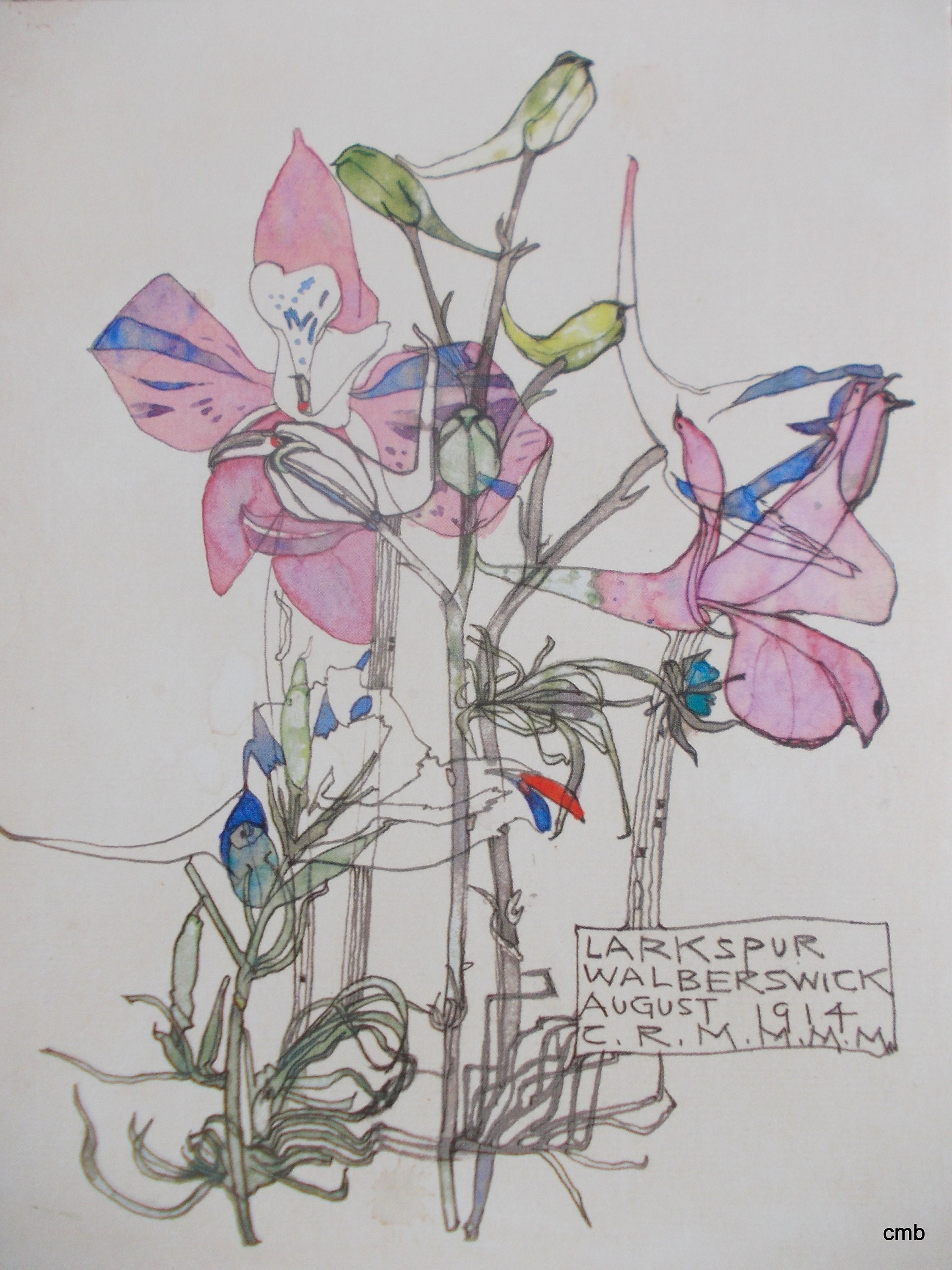 イギリス　ミニチュア　チャールズレニーマッキントッシュ　フラワーベース３個セット 1⁄6スケールチャールズ・レニー・マッキントッシュ Hill House 1