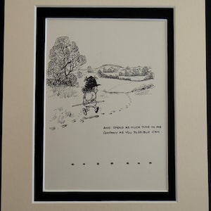 Norman Thelwell 10&quot; x 8&quot; DOUBLE MOUNTED PRINT  - And Spend as Much Time In His Company as You Possibly Can