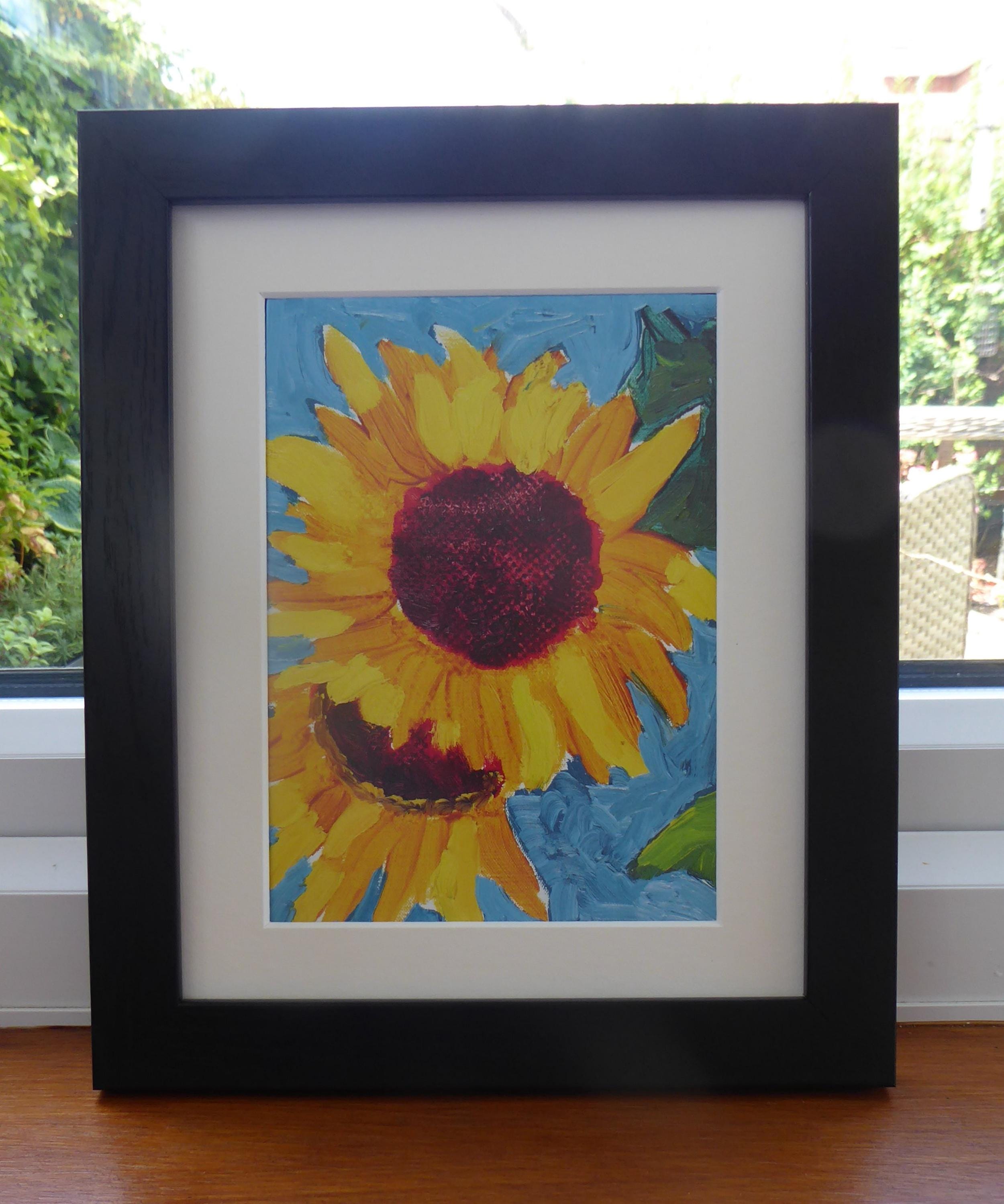 David Hockney Sunflowers - Etsy