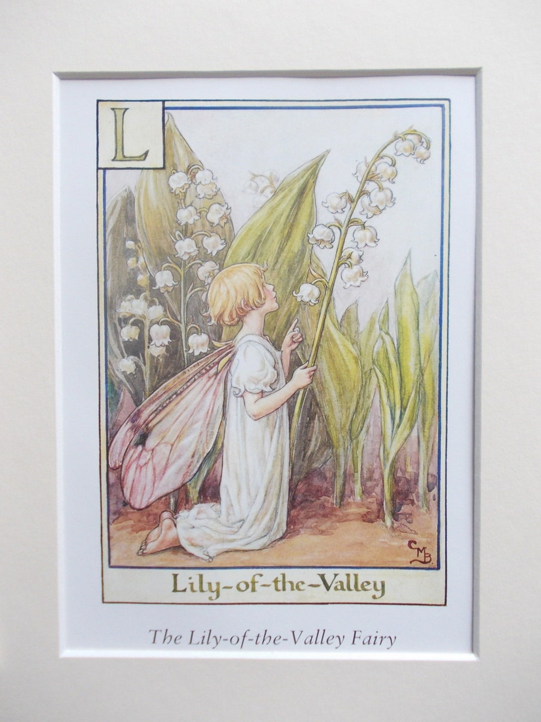 Cicely Mary Barker　FLOWER・FAIRIES フィギュリン LILY of the VALLEY Flower Fairy / Fairies Cecily Mary Barker in