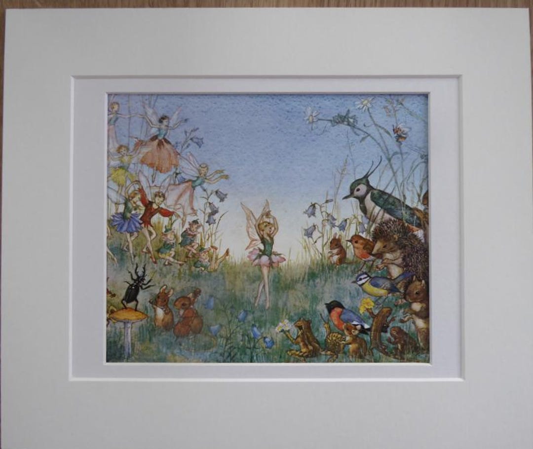 Pixie Circus - Molly Brett - Framed art Print