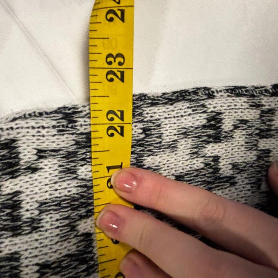 Expressions Geometric Patchwork Knit Sweater Mens… - image 4