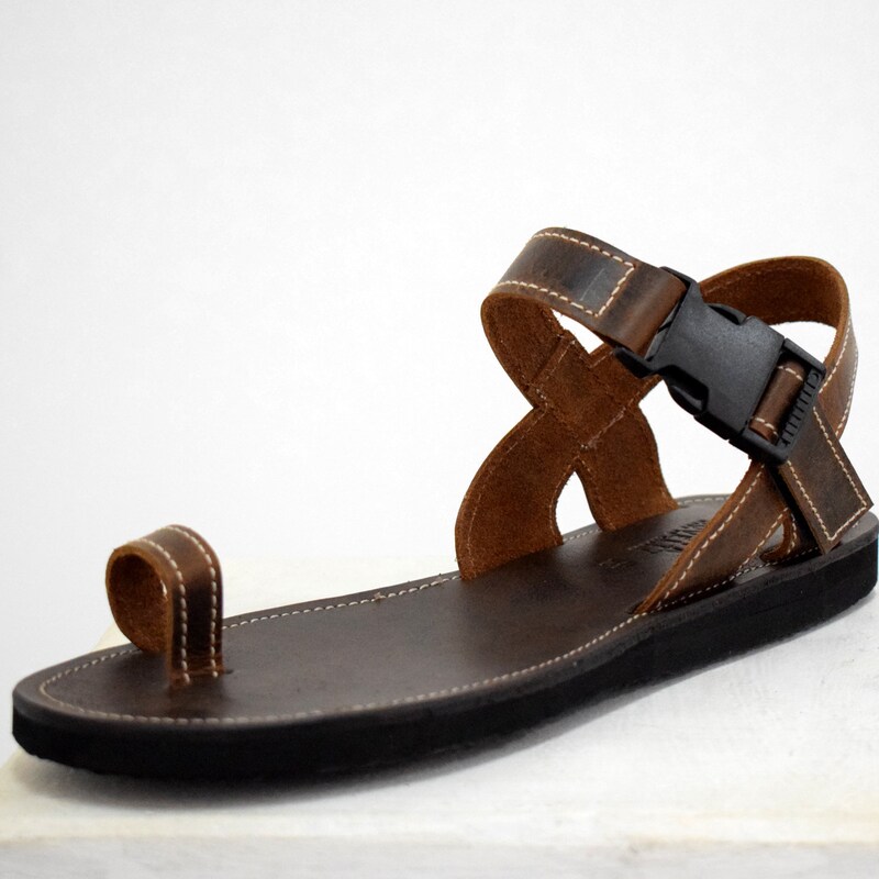 Mens Genuine Leather Sandals Etsy mens-genuine-leather-sandals-etsy