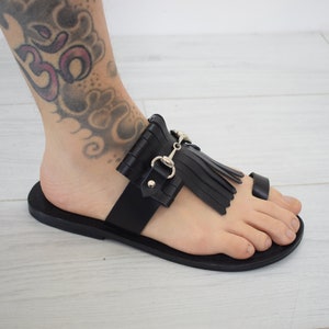 Mode herensandalen, leren zolen, met echt leer van hoge kwaliteit en gratis expresverzending
