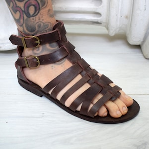 Men's Greek Handmade Leather Sandals