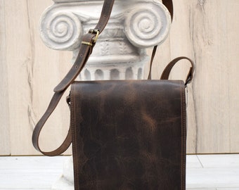Messenger bag for men with high quality Genuine Leather