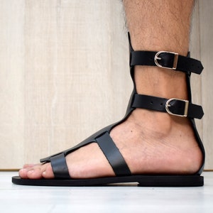 Men Sandals With High Quality Genuine Leather and Free - Etsy