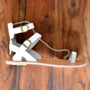 Handmade Sandals, Greek leather sandals, Men Flip Flops, Men Sandals, White Leather Sandals, Genuine Leather sandals, Sport Sandals