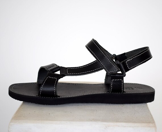 Sandali in pelle alla moda da uomo sandali da uomo estivi ballerine da uomo. Etsy Italia