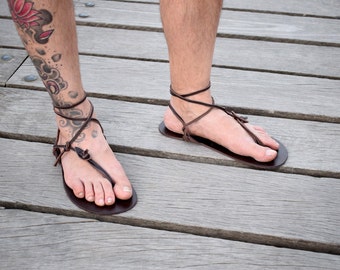 Barefoot Sandal, Men Sandals, New Sandals, Barefoot, Brown Barefoot, Summer Sandals, Huarache sandals, Beach Sandals, Sparta Sandals.