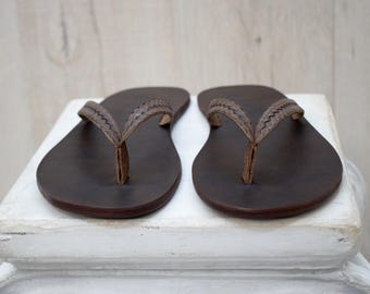 Męskie sandały uziemiające Barefoot – skórzane sandały Zero Drop | Ręcznie robione na Cyprze