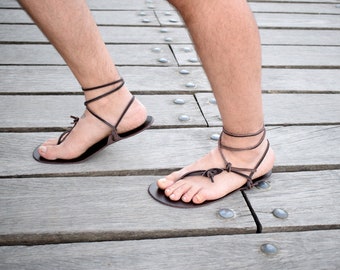 Barefoot Sandal, Men Sandals, Black Color, Sandals, Barefoot, Black  Barefoot, Summer Sandals, Beach Sandals, Sparta Sandals, Genuine Leather