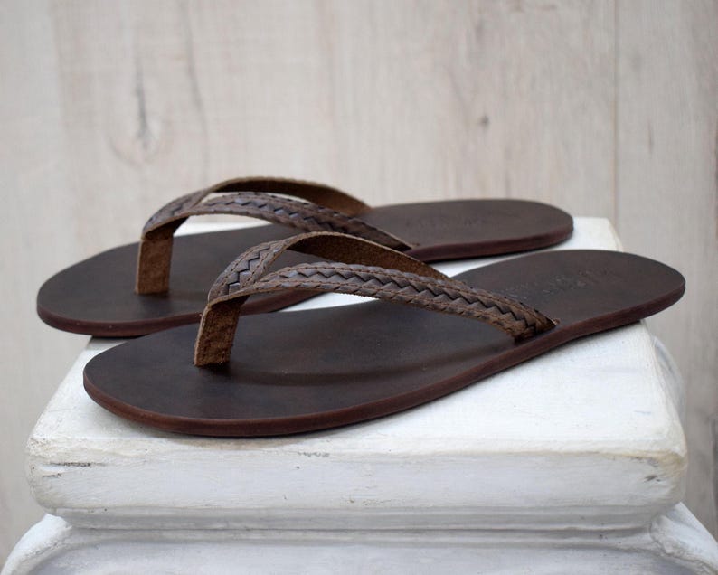 Men’s Barefoot Grounding Sandals – Zero Drop Leather Earthing Sandals | Handmade in Cyprus image 2