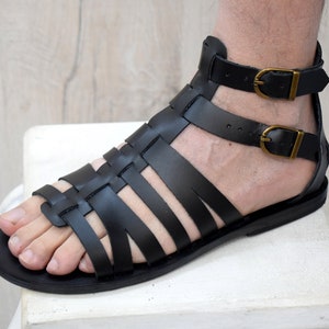Gladiator Greek Handmade Leather Sandals
