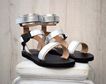 Men's Sport Leather Sandals, Handmade