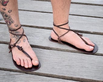 Barefoot Sandal, Men Sandals, New Sandals, Barefoot, Brown Barefoot, Summer Sandals, Huarache sandals, Beach Sandals, Sparta Sandals.