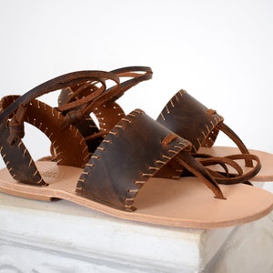 Moses sandals, Gladiator Men Sandals, Handmade Genuine Leather sandals, Movie and Theater gladiator sandals, Sandals for Party