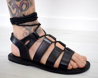 Gladiator Roman Grecian Spartan Sandals