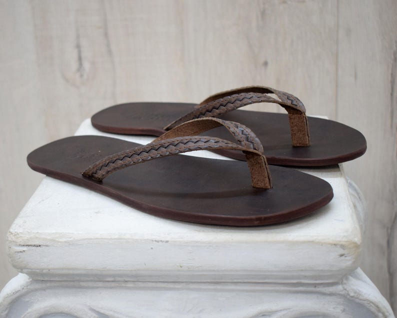 Men’s Barefoot Grounding Sandals – Zero Drop Leather Earthing Sandals | Handmade in Cyprus image 7